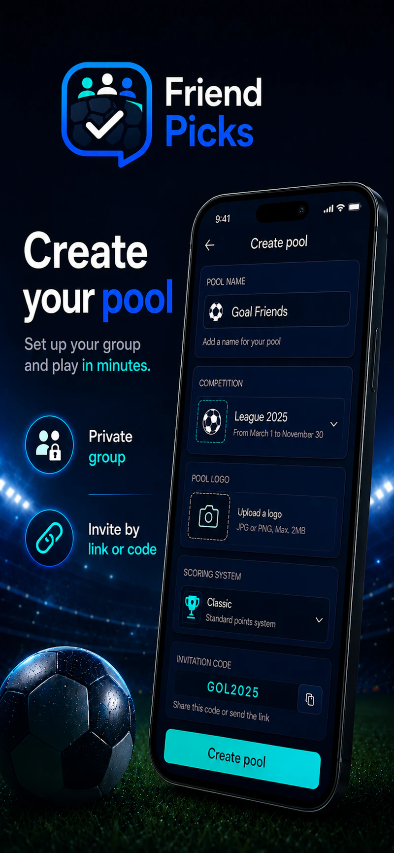 Friend Picks: World Cup 2026 screenshot 2