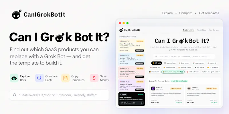Can I Grok Bot It screenshot 1