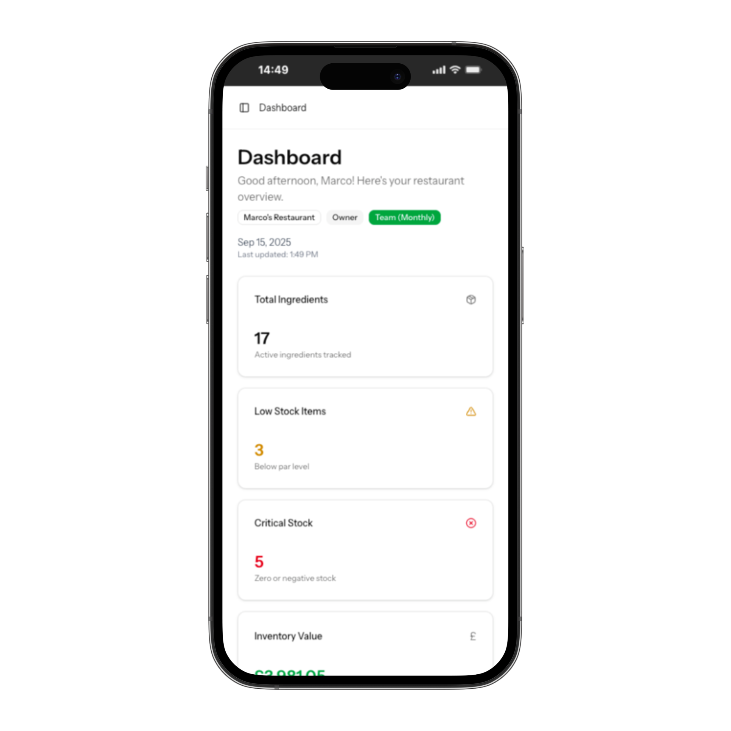 Ingredio: Food Inventory & Waste Tracker gallery image