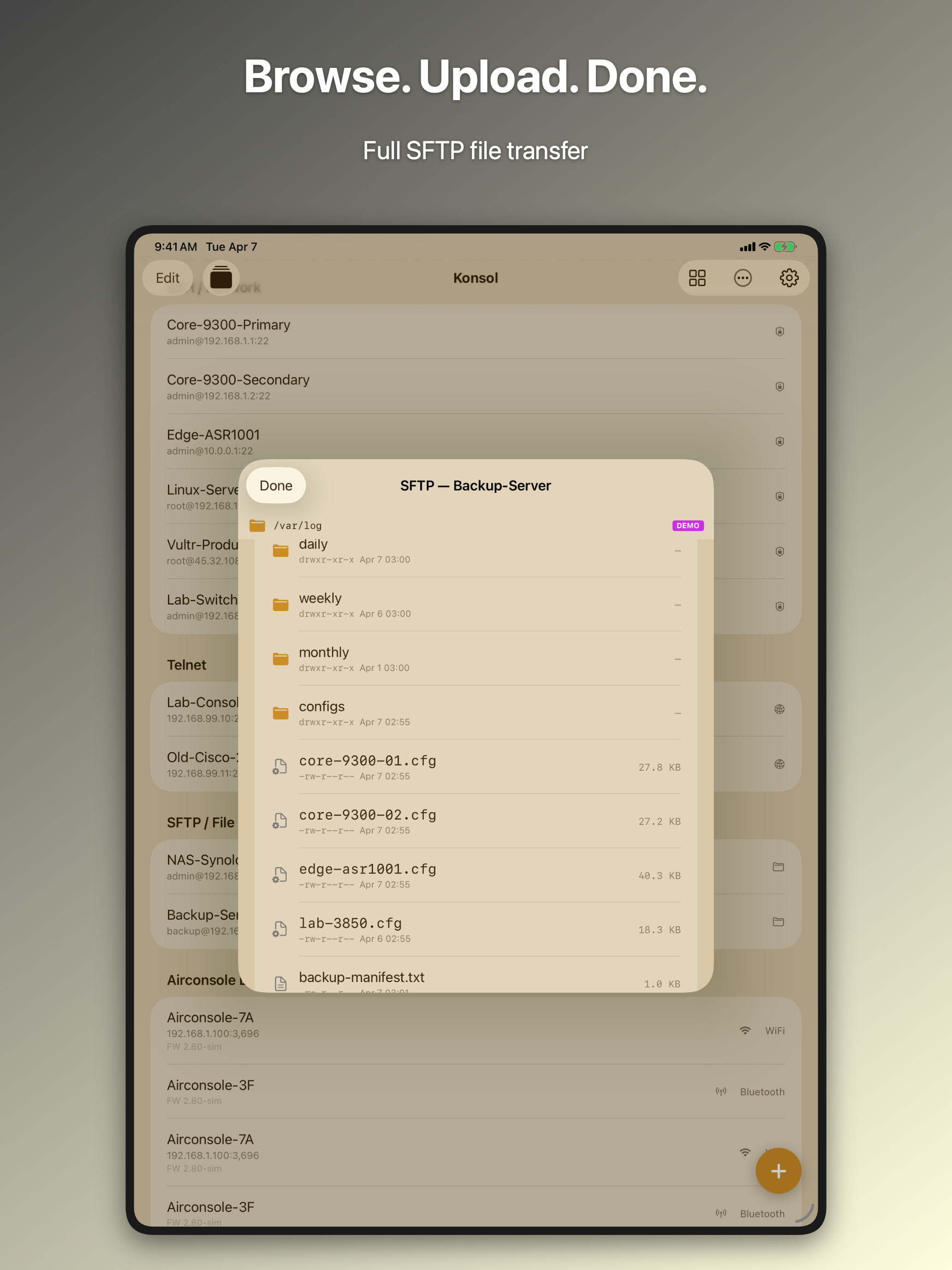 Konsol - Professional Network Tool gallery image