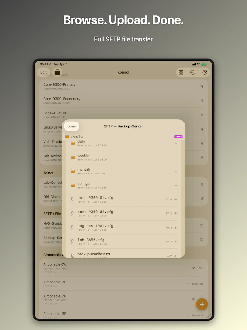 Konsol - Professional Network Tool screenshot 5