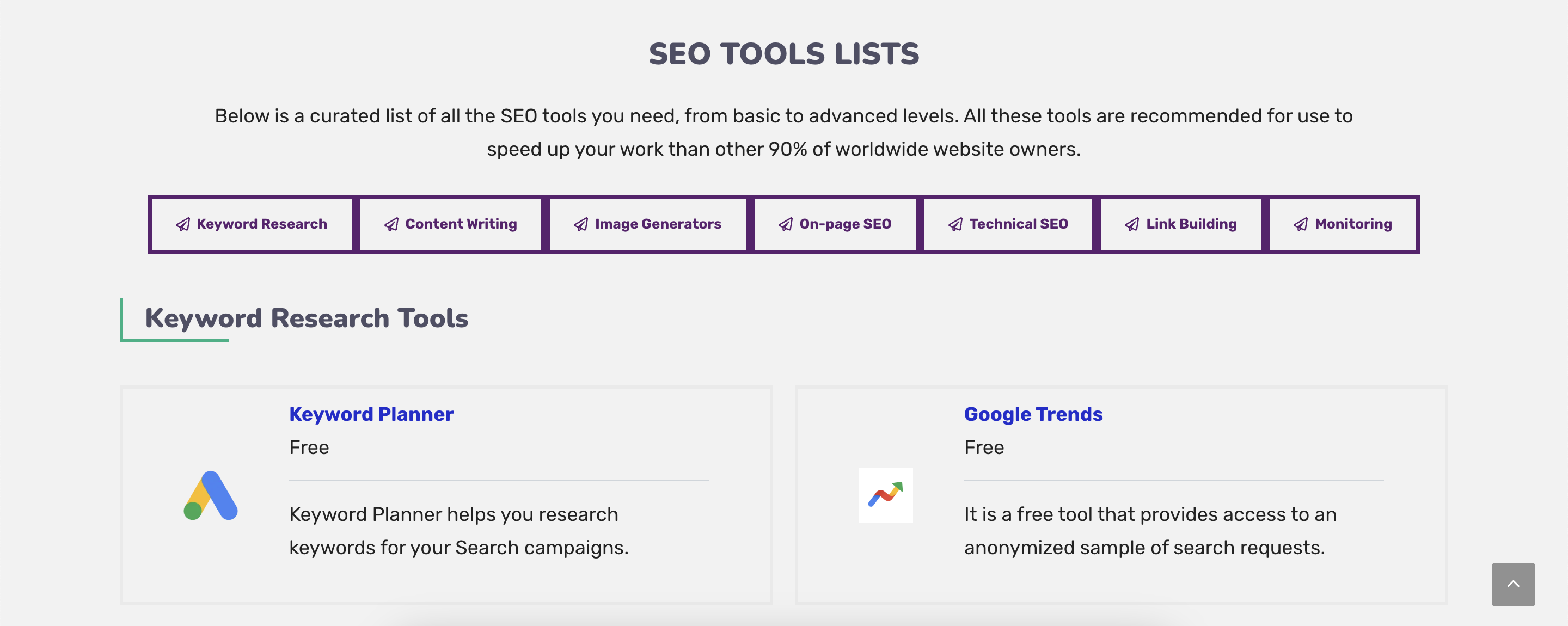 SEO Tools gallery image