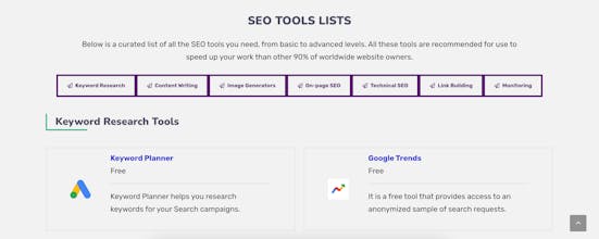 SEO Tools gallery image