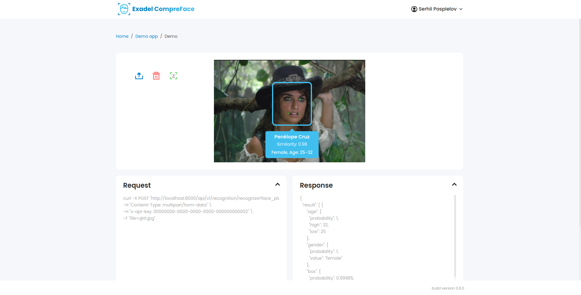 CompreFace gallery image