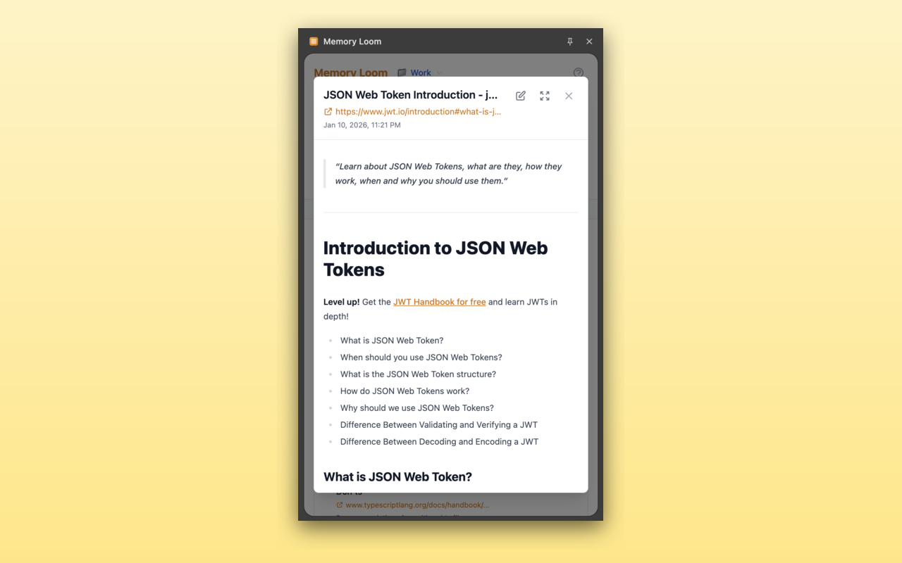 Memory Loom gallery image