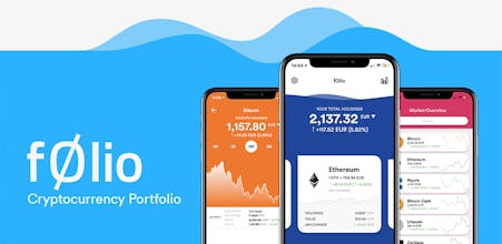 f0lio Cryptocurrency Portfolio gallery image