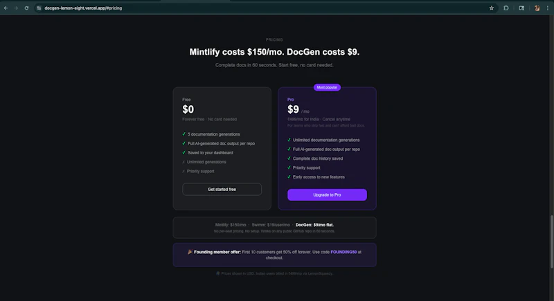 DocGen screenshot 4