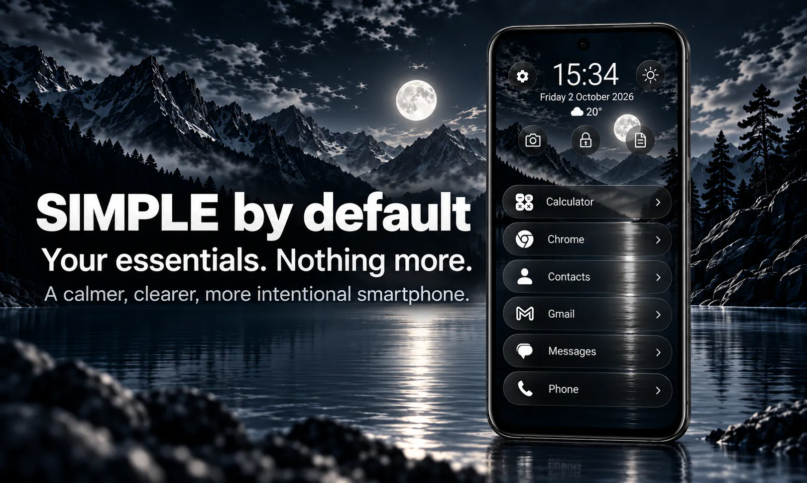 SIMPLE-SMART Minimal Launcher gallery image