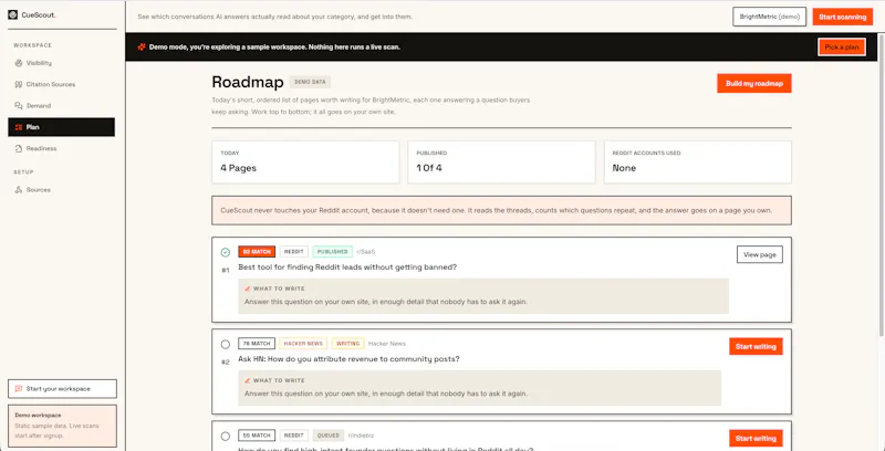 CueScout screenshot 4