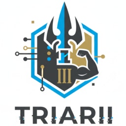 TRIARII: Tactical Performance Hub - Product Hunt launch logo and brand identity