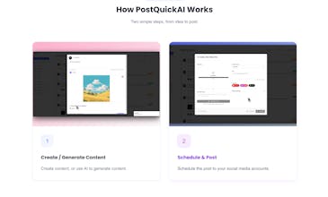 PostQuickAI gallery image