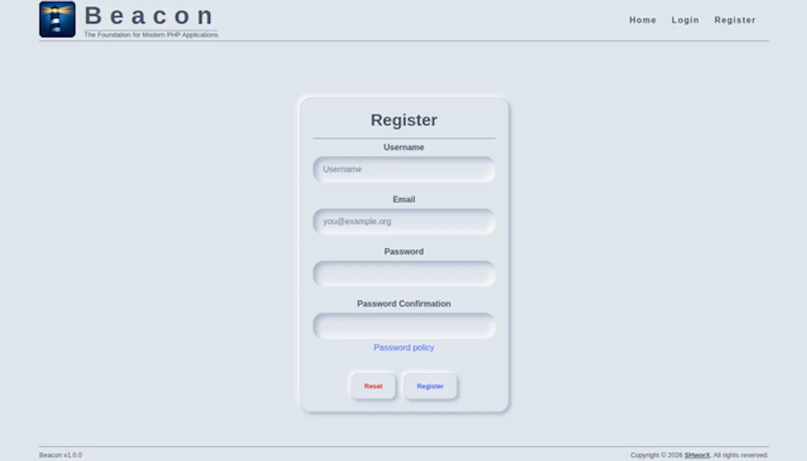 Beacon PHP screenshot 4