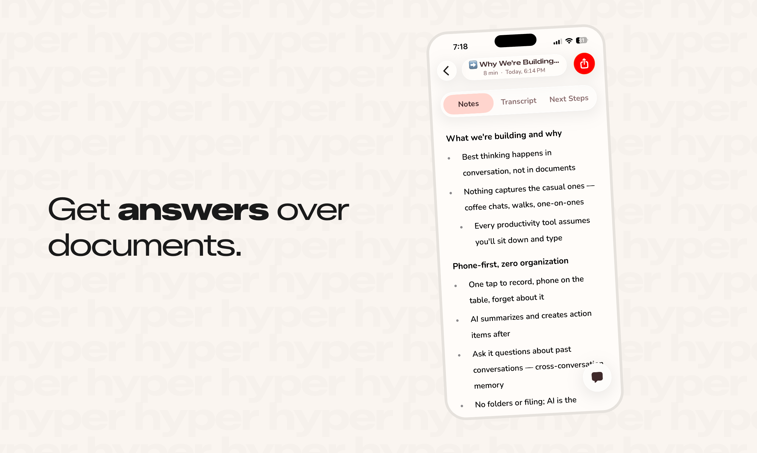 Hyper - Screenshot 4 showing product features and functionality