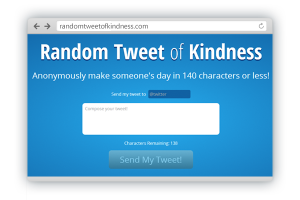 Random Tweet of Kindness gallery image