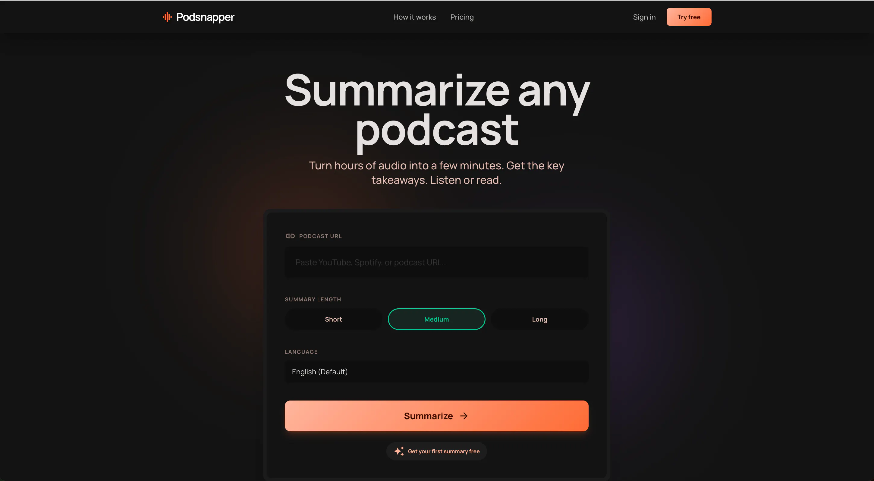 Podsnapper gallery image