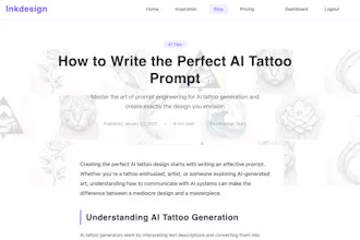Inkdesign AI gallery image