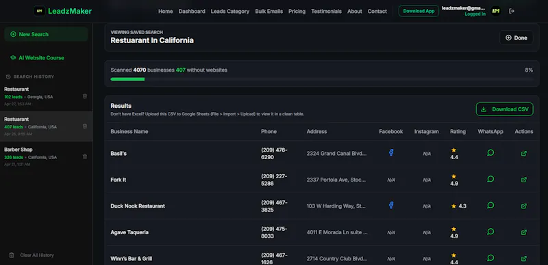 LeadzMaker screenshot 3