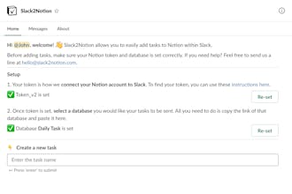 Slack2Notion gallery image