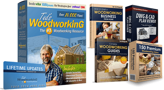 Mídia 2 de Teds Woodworking 16.000 projetos