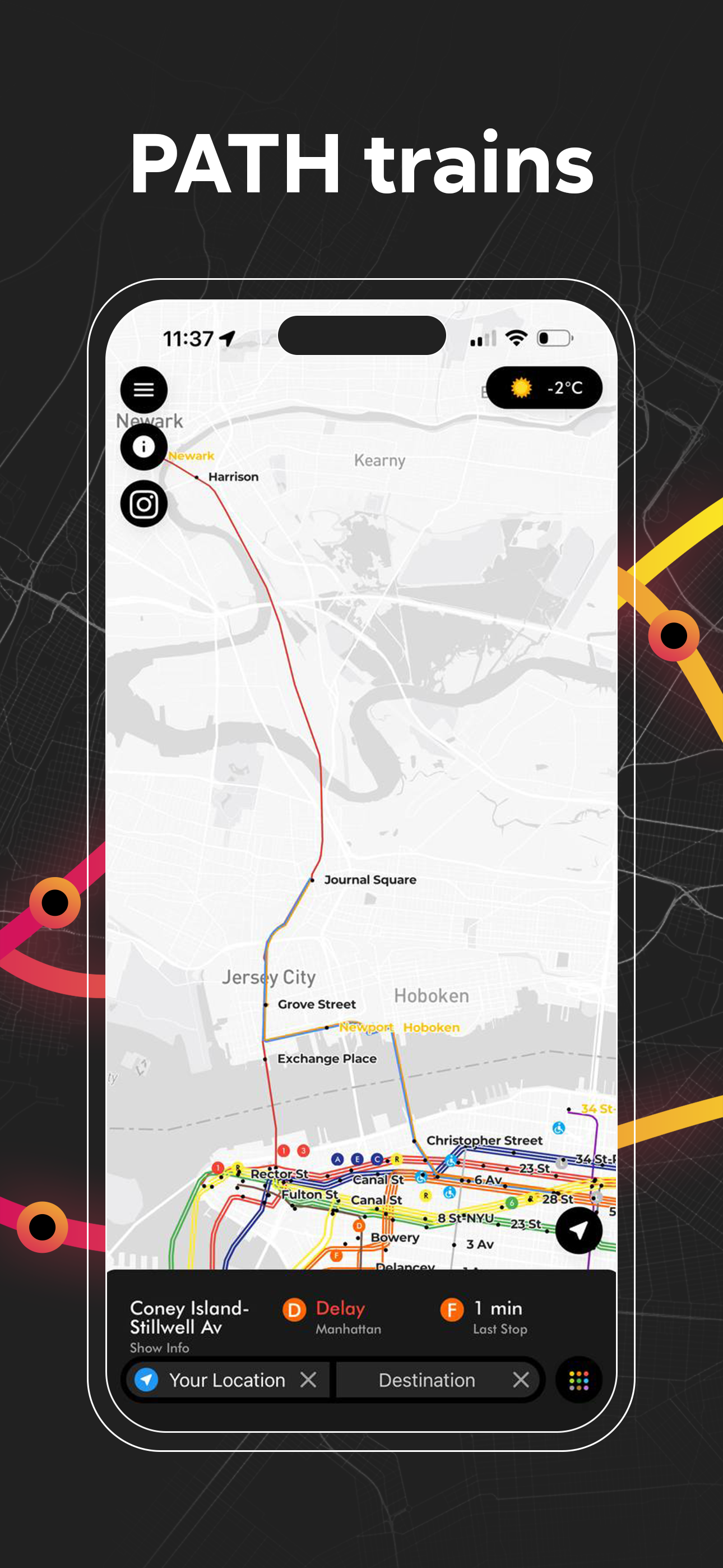 NYC Subway Live Map 3D - AP Transit gallery image