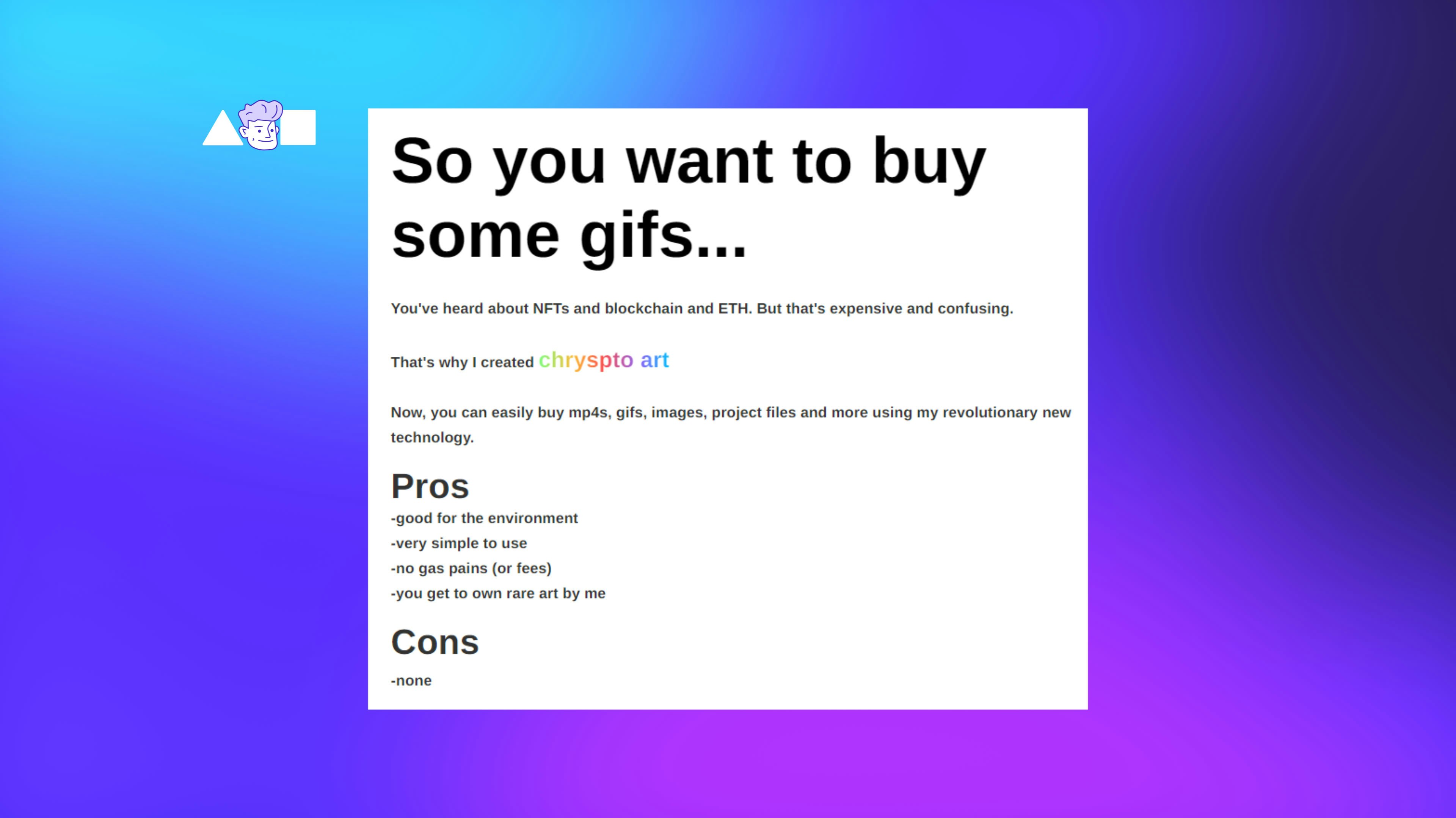 Chryspto Art gallery image