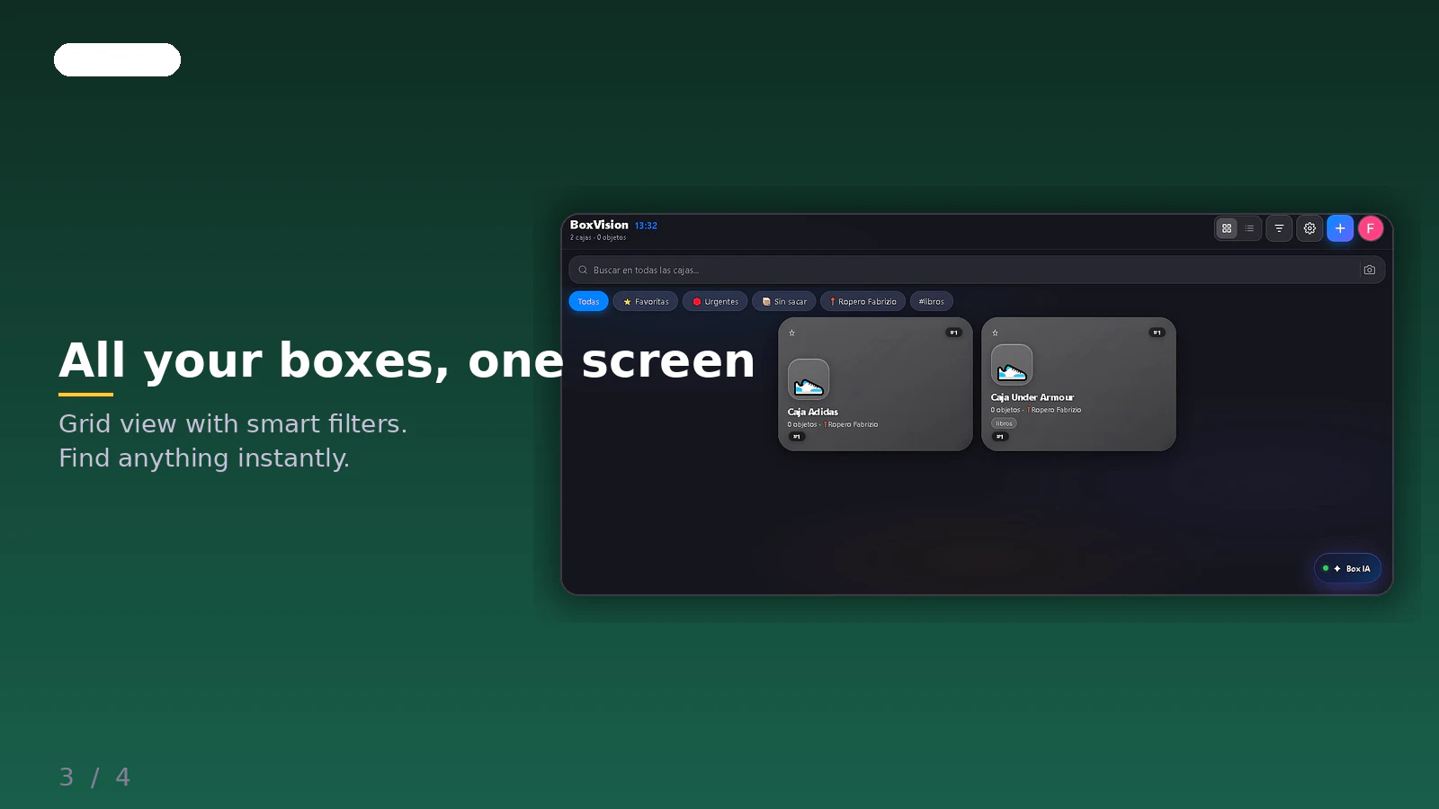 BoxVision screenshot 2