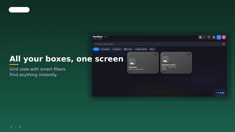 BoxVision screenshot 2