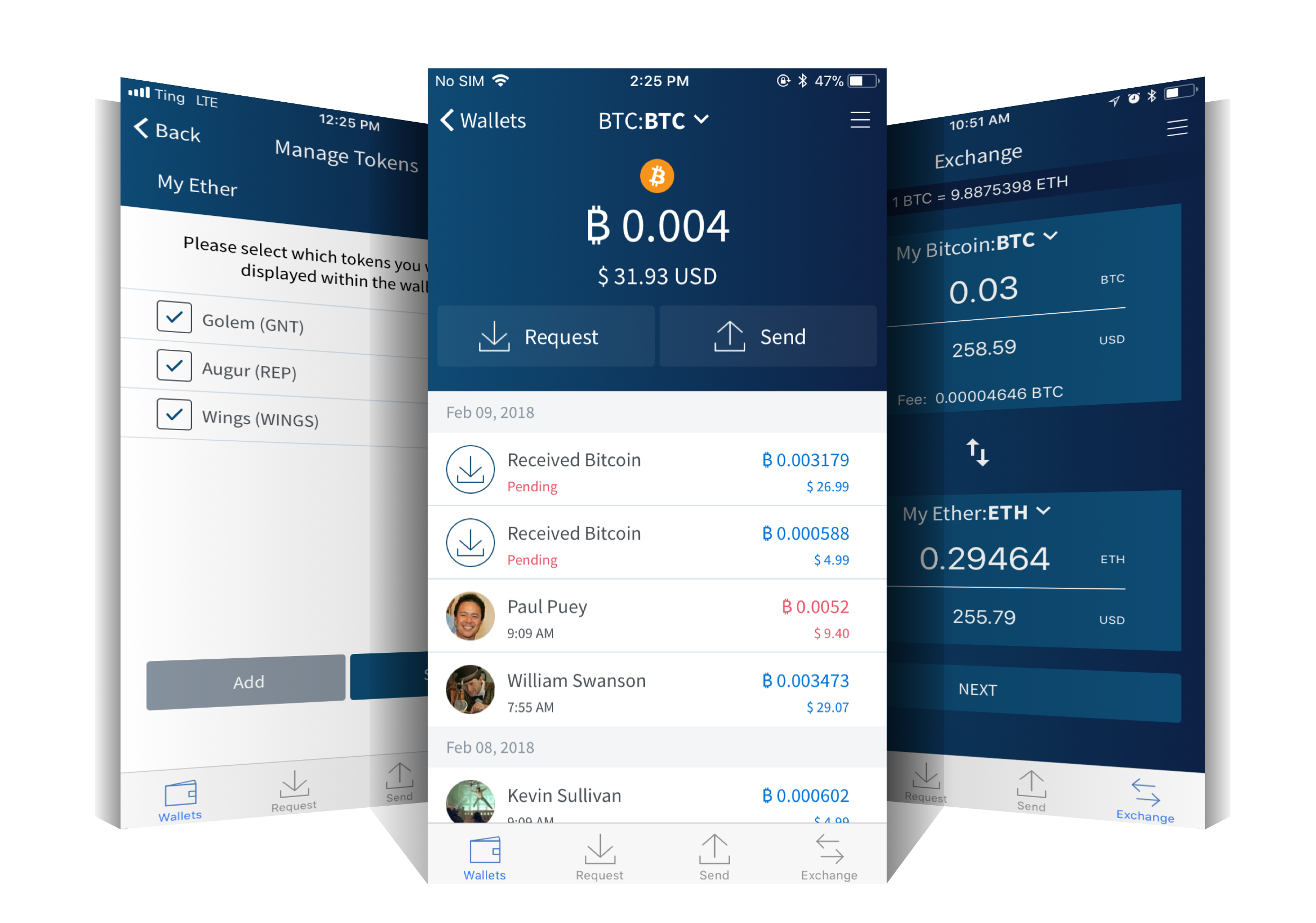 Edge Mobile Wallet For Digital Assets gallery image