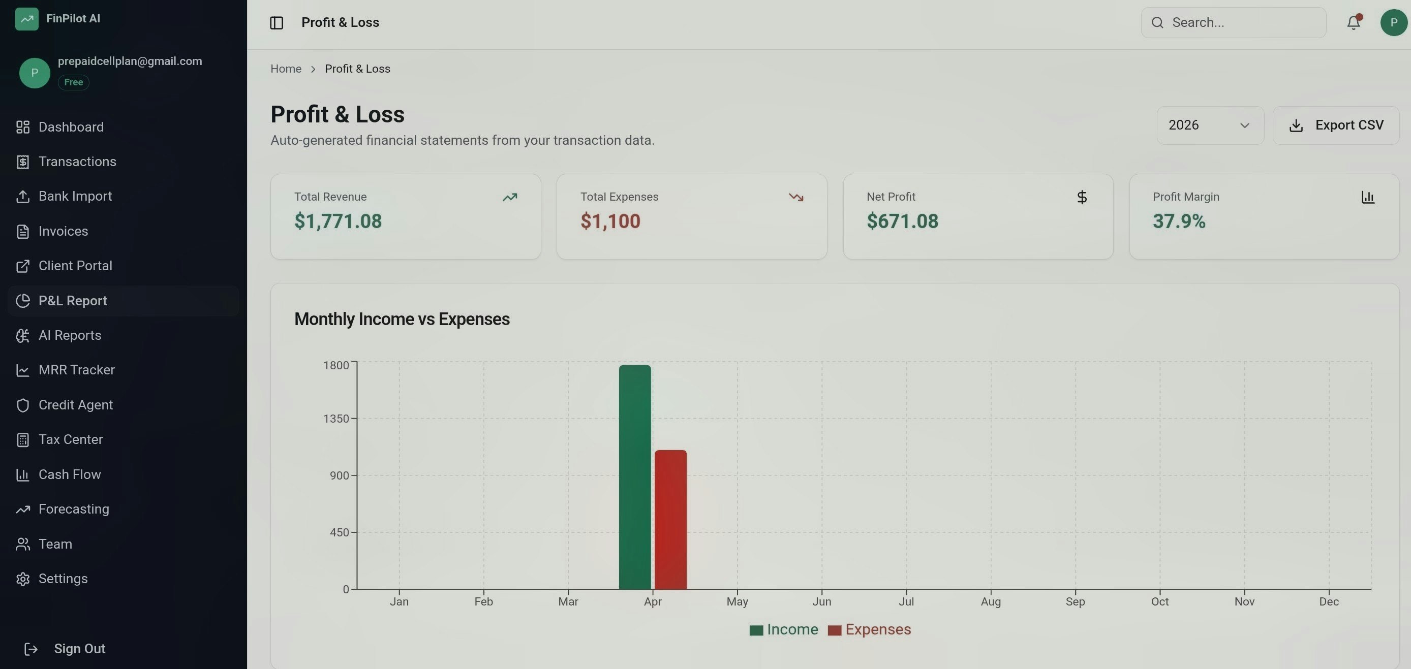 FinPilot AI: Total Financial Control gallery image
