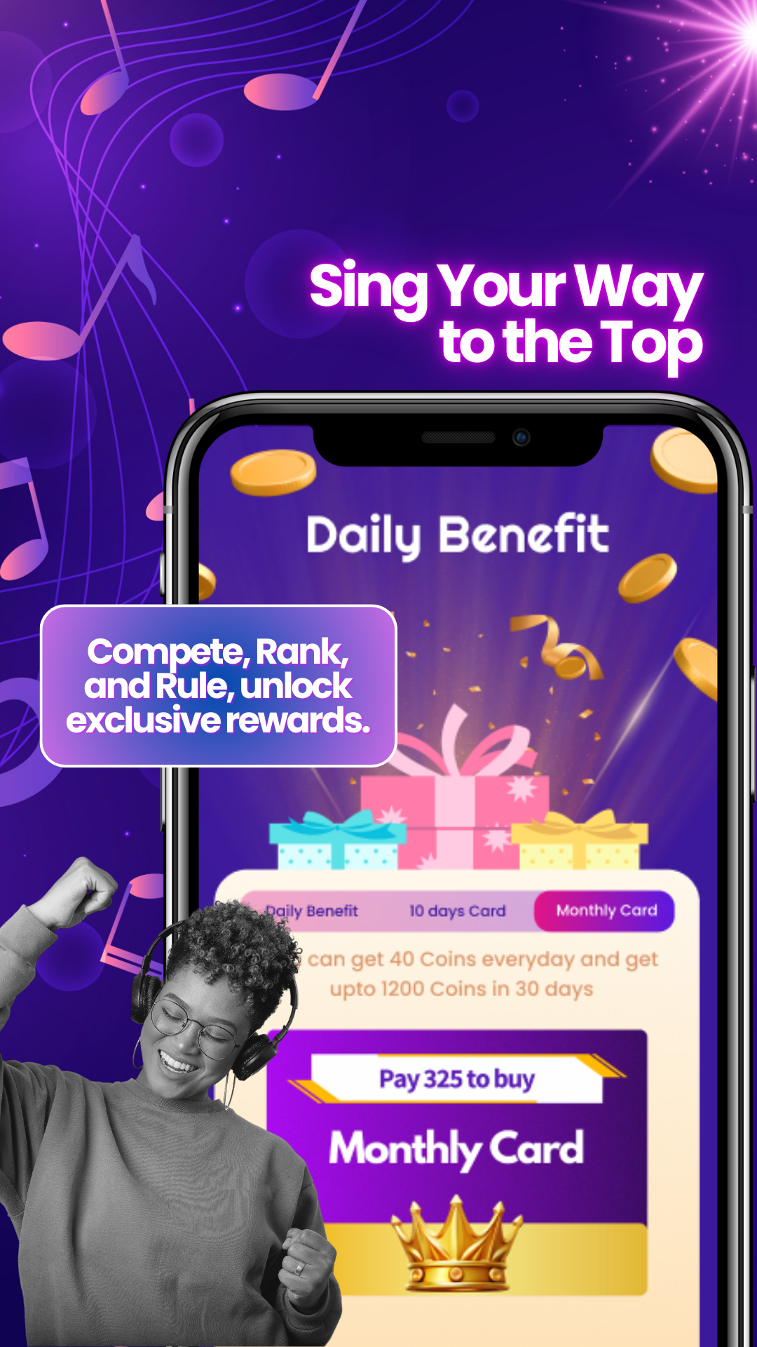 Roxstar - Eerste door India geboren karaoke -zang -app media 4