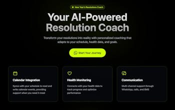 New Year's Resolutions Coach by 1440 gallery image