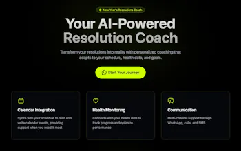 New Year's Resolutions Coach by 1440 gallery image