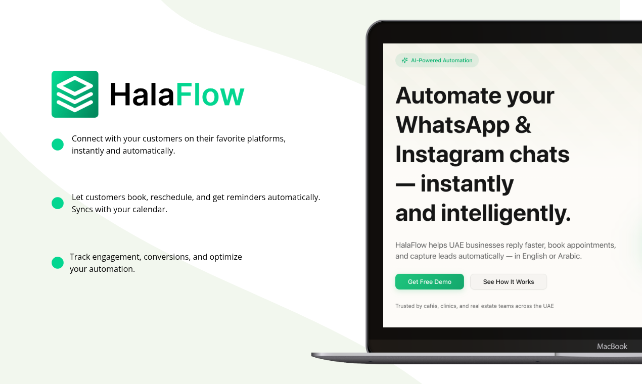 HalaFlow - Main product screenshot demonstrating key features and user interface