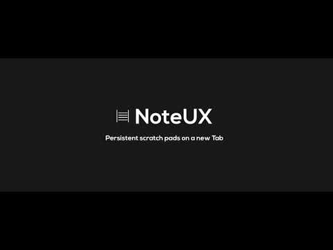 NoteUX gallery image