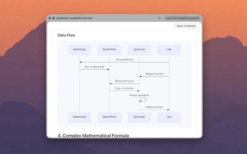 Marked QL screenshot 7