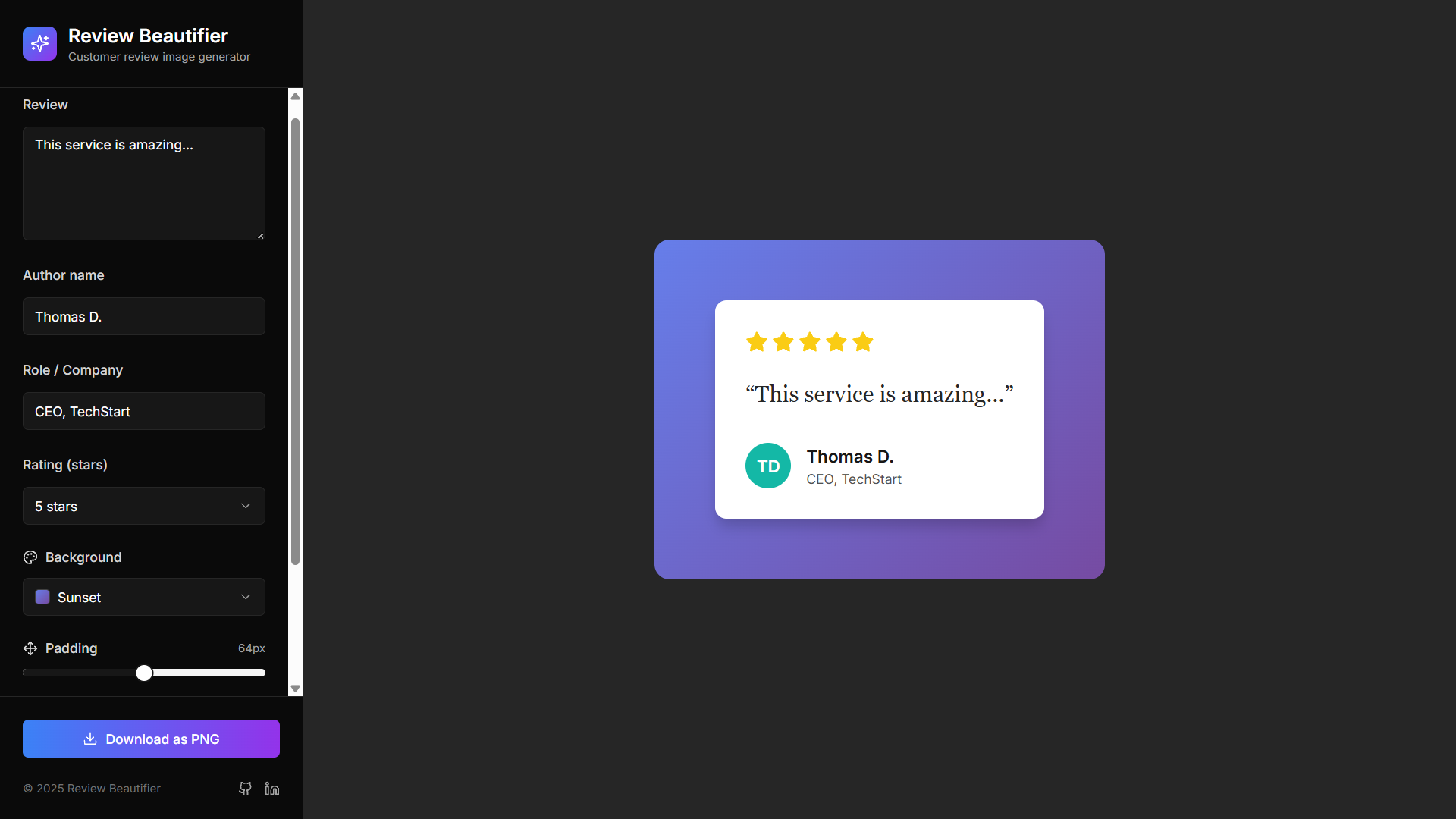 Review Beautifier gallery image