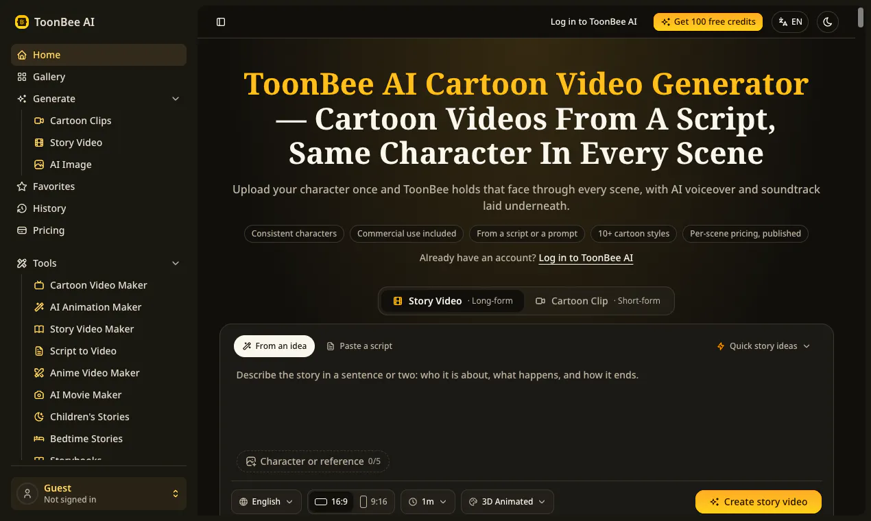 Toonbee AI gallery image