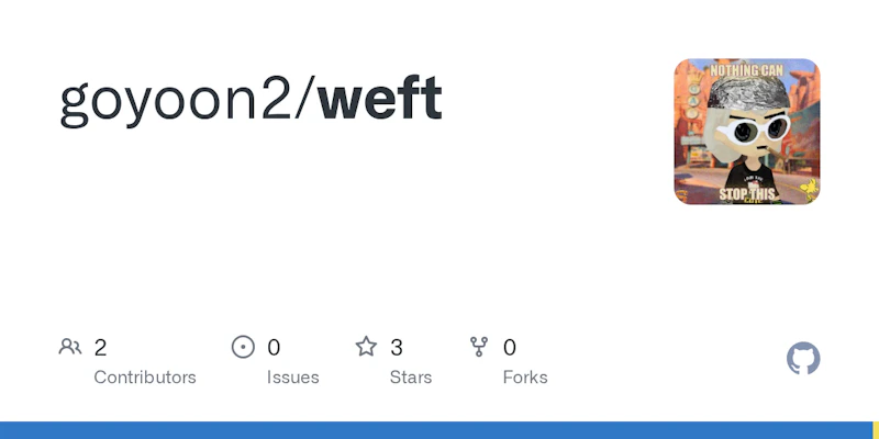 Weft screenshot 2