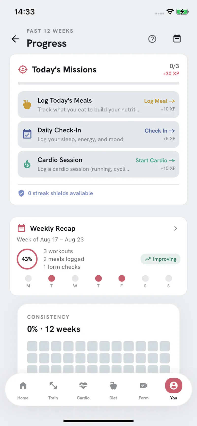 SensAI.PT - 24/7 Personal Trainer screenshot 3