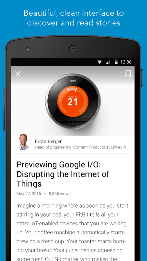 LinkedIn Pulse for mobile gallery image