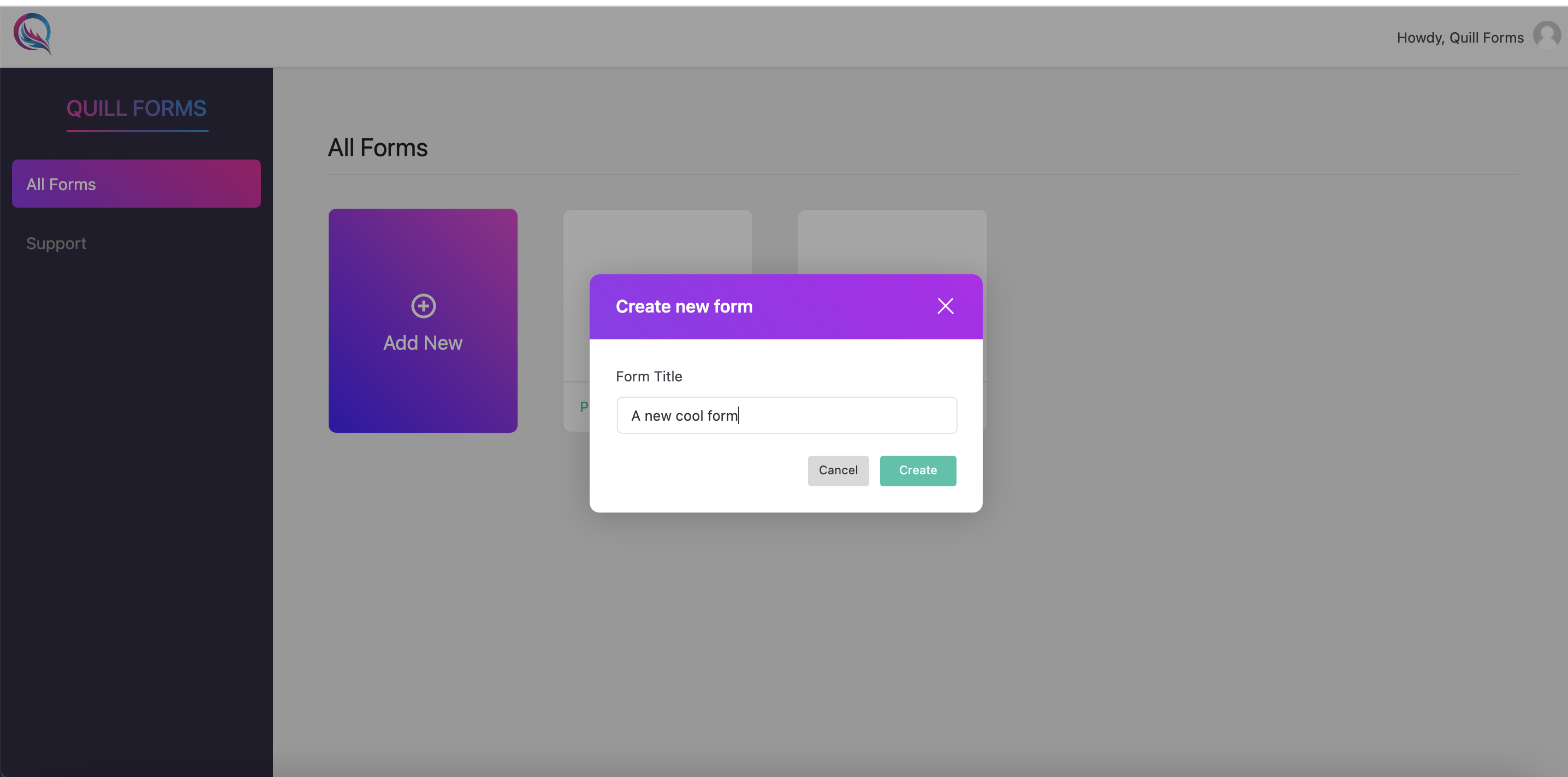 Quill Forms gallery image