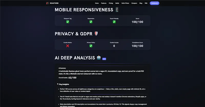 RoastWeb screenshot 12
