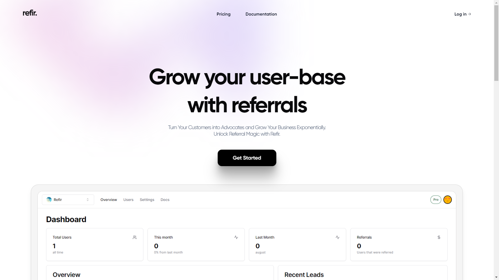 startuptile Refir-Grow your userbase with referrals