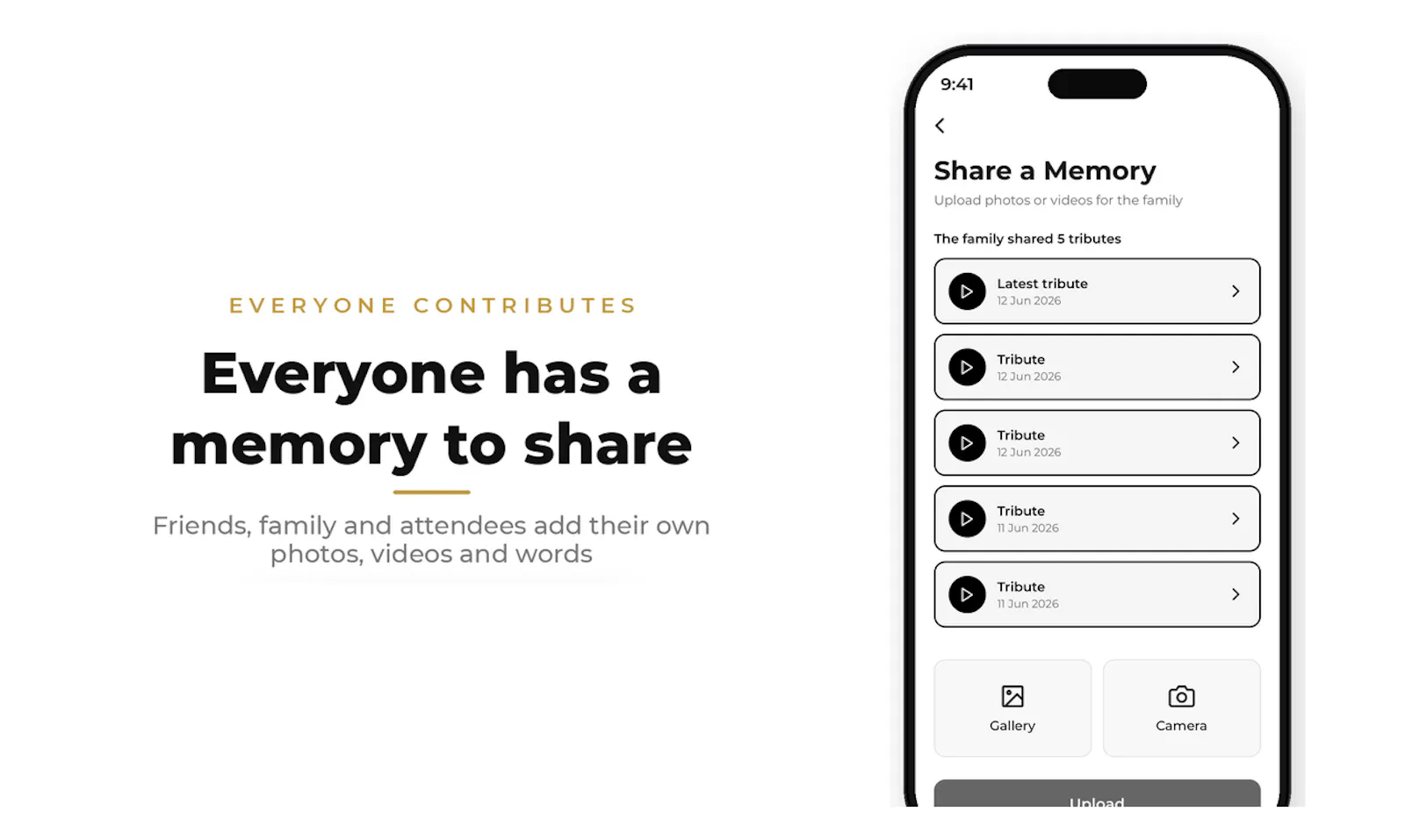 Reminisce Memorial screenshot 4