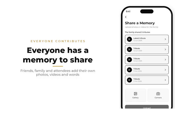 Reminisce Memorial screenshot 4