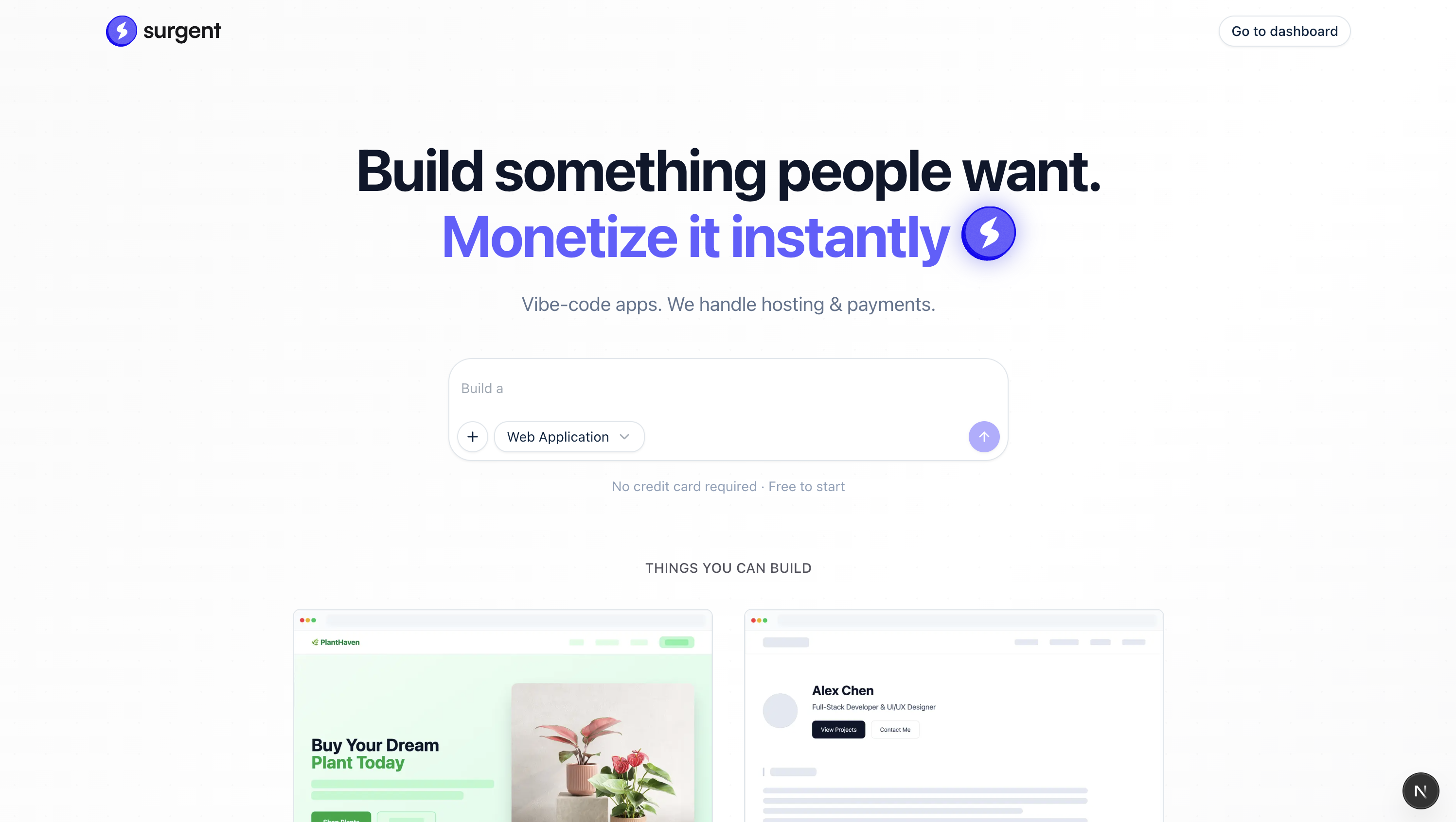 Open Source Lovable - bring your AI gallery image