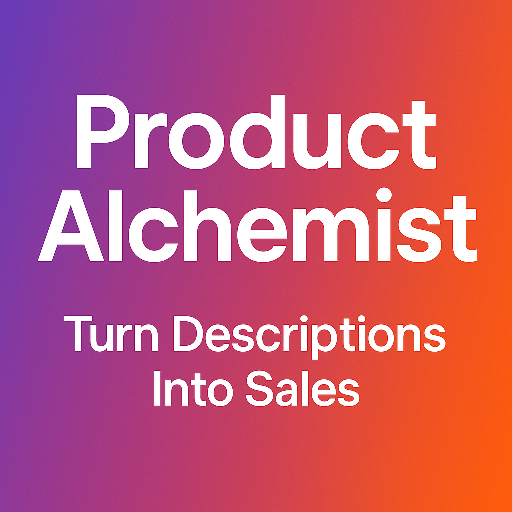 Product Alchemist - Product Hunt launch logo and brand identity