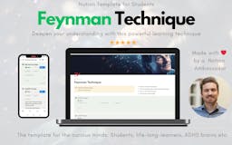 Feynman Technique Notion Template media 1