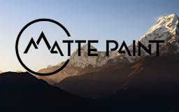 Matte Paint media 1
