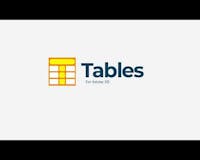 Tables for XD media 1
